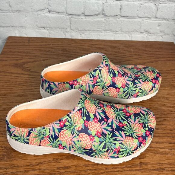 Dansko Kane Slip-On Mule Clog Lightweight Pineapple Womens 40 9.5 - Picture 5 of 8